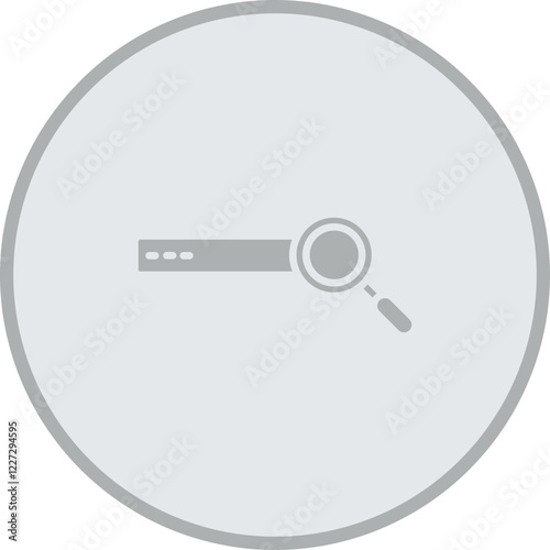 Search Bar Vector Icon Design