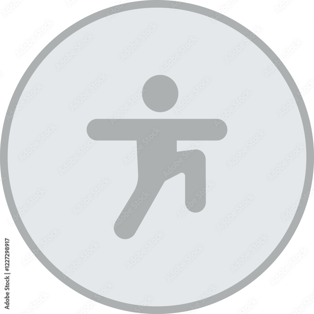 Pilates Vector Icon Design Pilates Vector Icon Design