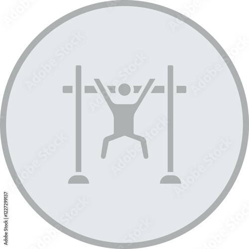 Pull Ups Vector Icon Design
