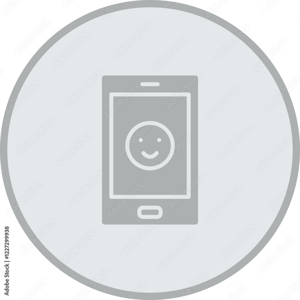 Happy Face Vector Icon Design Happy Face Vector Icon Design
