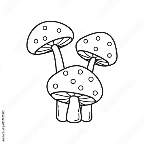 Rustic Botanical Mushroom Art