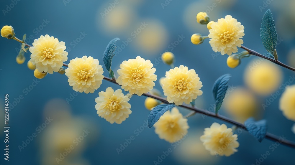 Serene Yellow Blossoms: A Symphony of Springtime Delicacy Serene Yellow Blossoms: A Symphony of Springtime Delicacy