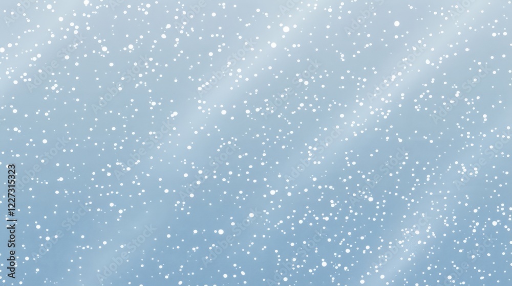 Fototapeta premium Serene Winter Wonderland: A Gentle Snowfall Background Image