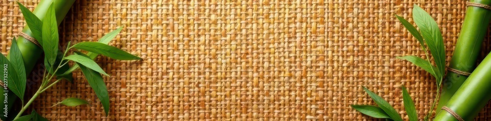 Natural woven bamboo fabric with earthy tones and organic texture, bamboo texture, earthy tones, brown weave Natural woven bamboo fabric with earthy tones and organic texture, bamboo texture, earthy tones, brown weave