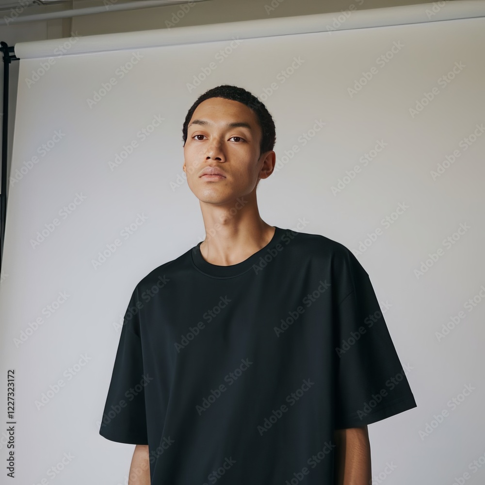 Stylish & Trendy T-Shirt Model | Premium Fashion Tee Showcase Stylish & Trendy T-Shirt Model | Premium Fashion Tee Showcase