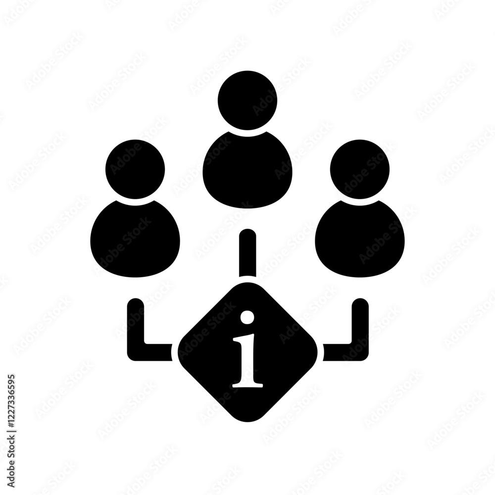 Icon a about us, isolated against a clean background. Icon a about us, isolated against a clean background.