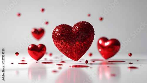 hearts background