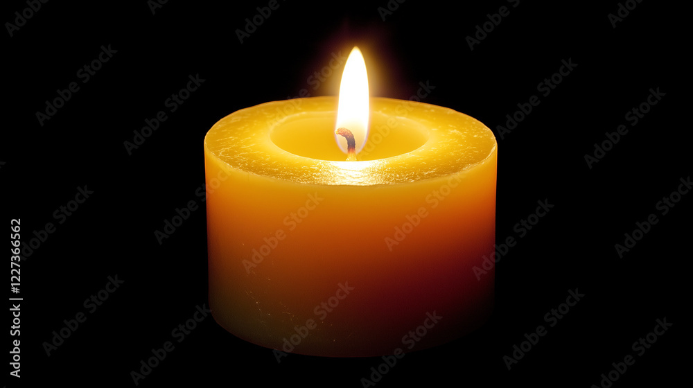 Candle in the dark. Сandlelight flames Candle in the dark. Сandlelight flames