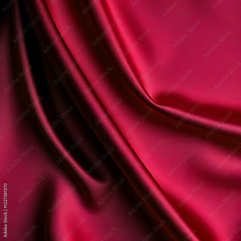 Fototapeta premium red satin fabric