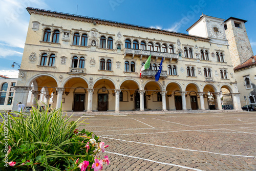 Belluno, Italy. Palazzo dei Rettori view photo