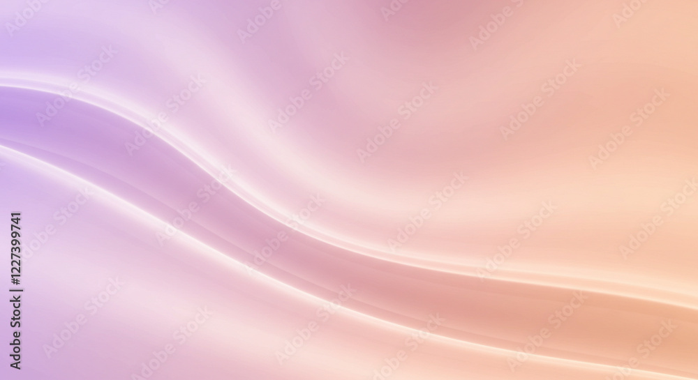 Fototapeta premium A soft wave abstract background light effect for a refined aesthetic, modern abstract background, perfect for banners, wallpapers, background, promotions.