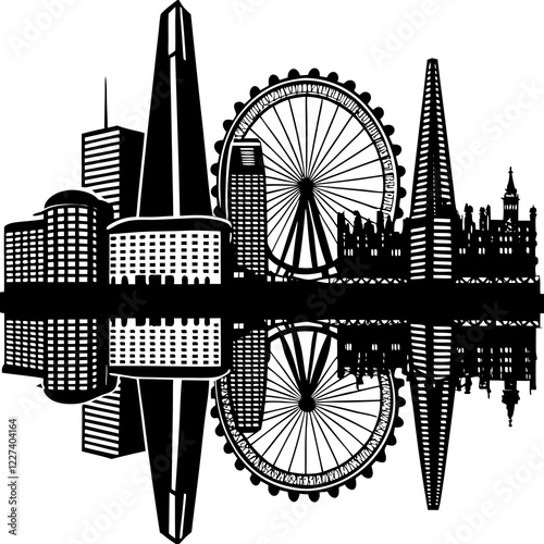 "Stunning Skyline Vector Art | Adobe Stock"