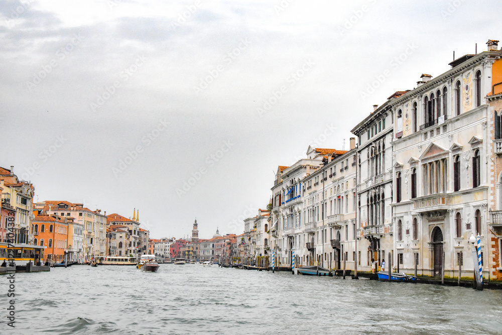 Obraz premium Italy. Venice. Grand Canal. Gondola. Bridges
