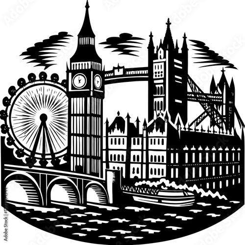 "Stunning Skyline Vector Art | Adobe Stock"
