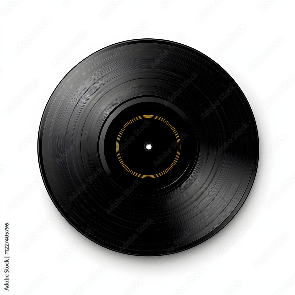 Golden, shiny, blank music album vinyl disc award Golden, shiny, blank music album vinyl disc award