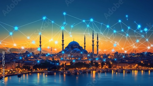 Istanbul s Blue Mosque Blends History and Technology in a Network of Internet of Things photo