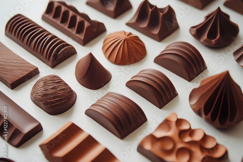 Amazing variety of chocolate shapes, combining unparalleled taste and aesthetics photo