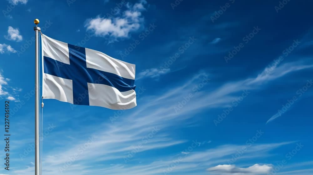 National flag of Finland