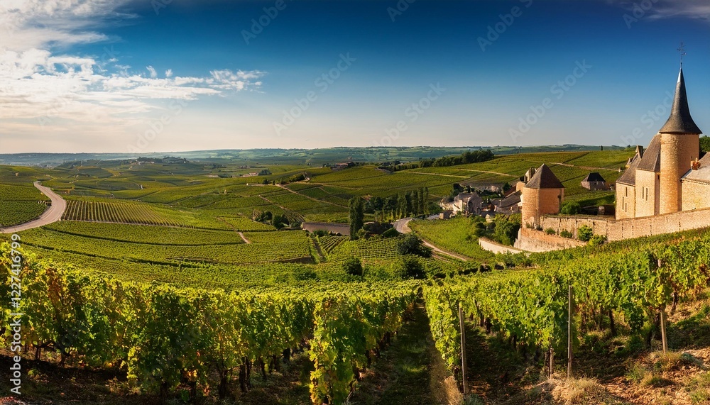 Obraz premium vineyard in region country