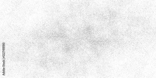 Scratched and Cracked Grunge Urban Background Texture Vector. Grid spotted pattern. Abstract grunge halftone lined texture. Distressed uneven grunge background.