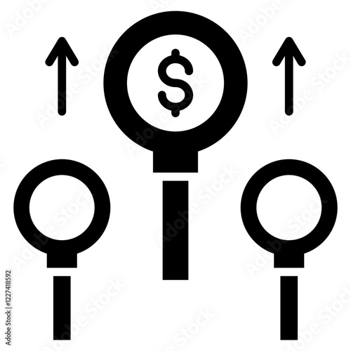 Bid Glyph Icon