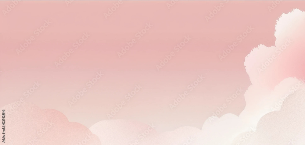 Soft Pink Watercolor Clouds Sky Background Pastel Dreamy Romantic Elegant Design Illustration Pretty Feminine Gentle Artistic Texture Subtle Blush Soft Pink Watercolor Clouds Sky Background Pastel Dreamy Romantic Elegant Design Illustration Pretty Feminine Gentle Artistic Texture Subtle Blush