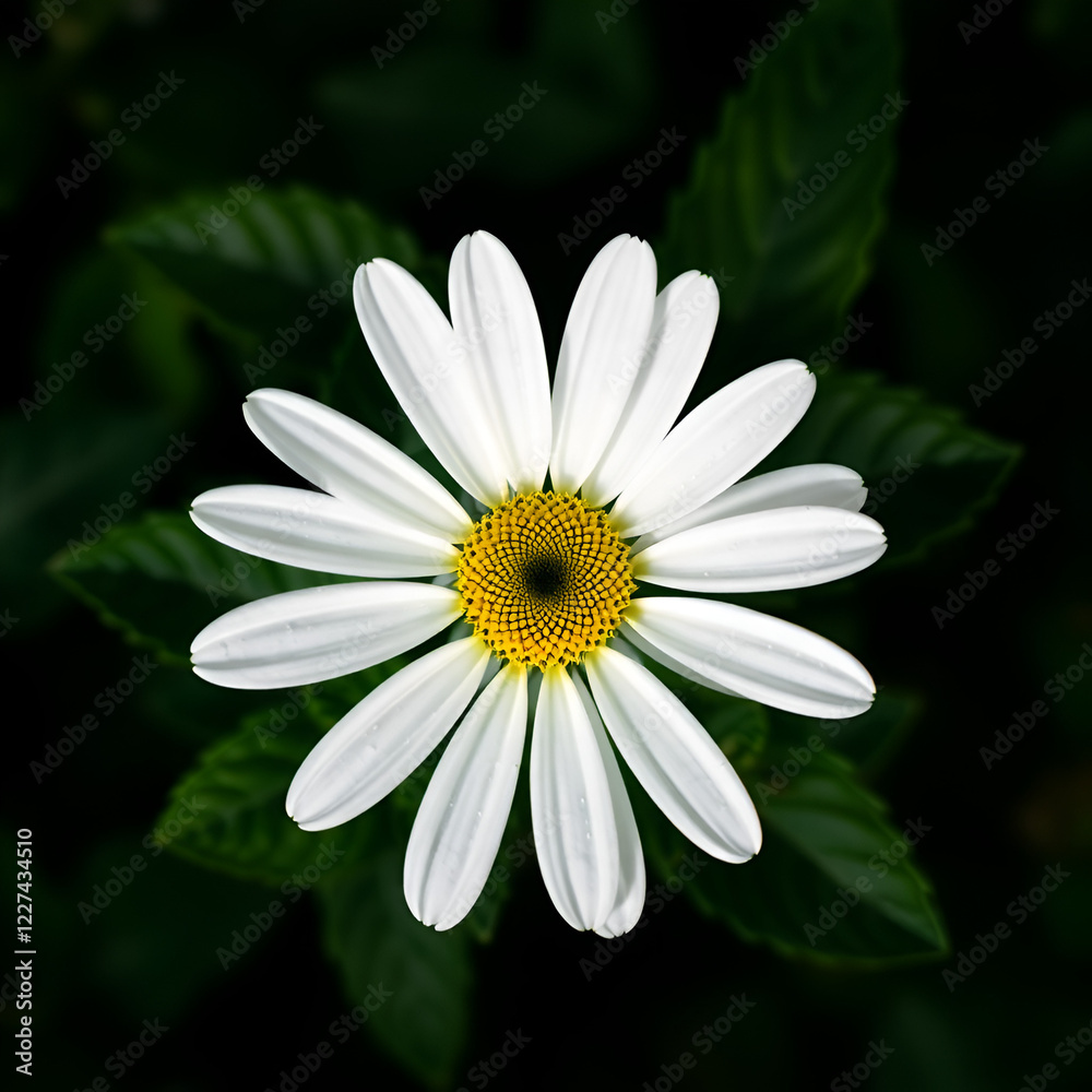 Fototapeta premium white daisy flower