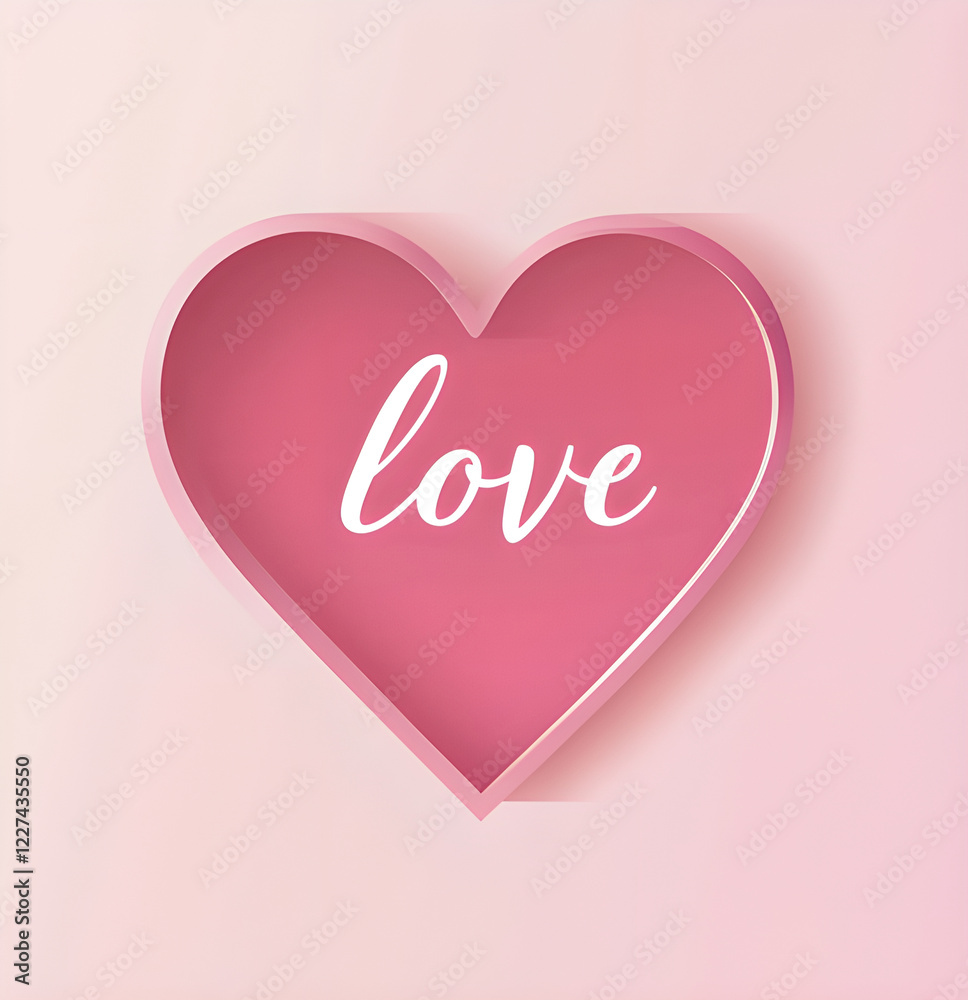 pink background with heart pink background with heart