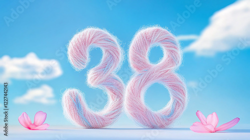 38 Women's Day Woolen Weaving Art Words