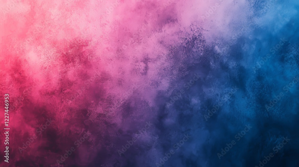 Obraz premium Abstract Pink, Purple, Blue grunge concrete background, texture. Watercolor textured backdrop.