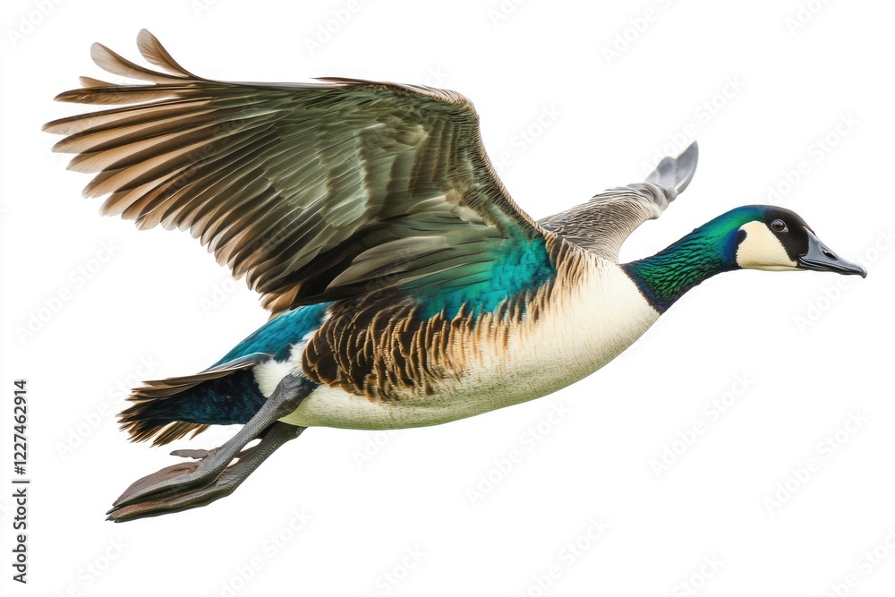 Obraz premium Duck in Flight