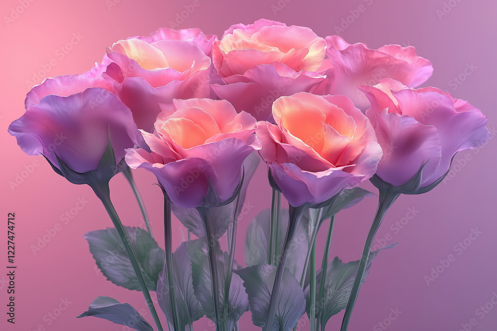 Obraz premium pink and white flowers
