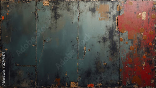 black wall