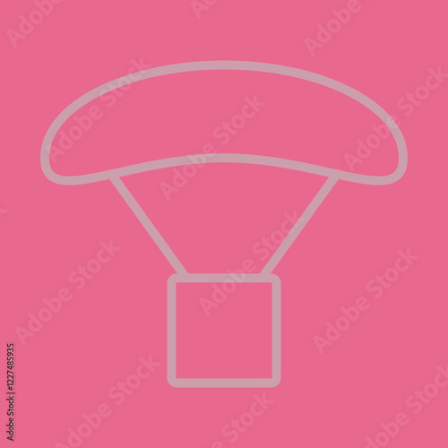 Paratrooper Icon Design