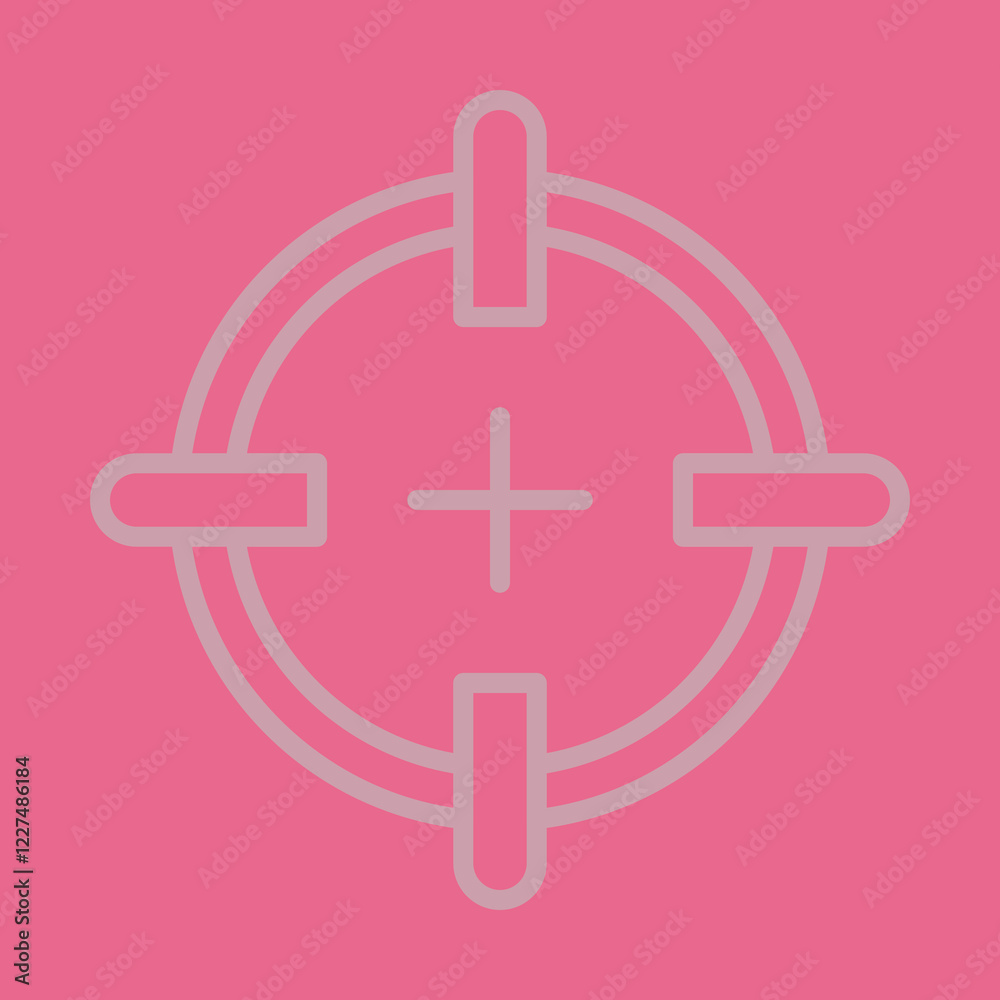 Military Equipment Icon Design