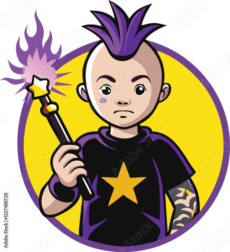 Custom Tattoo Studio Branding – Artistic & Fun Logo!"