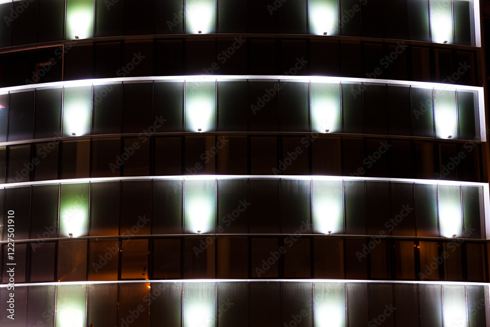 Building at night