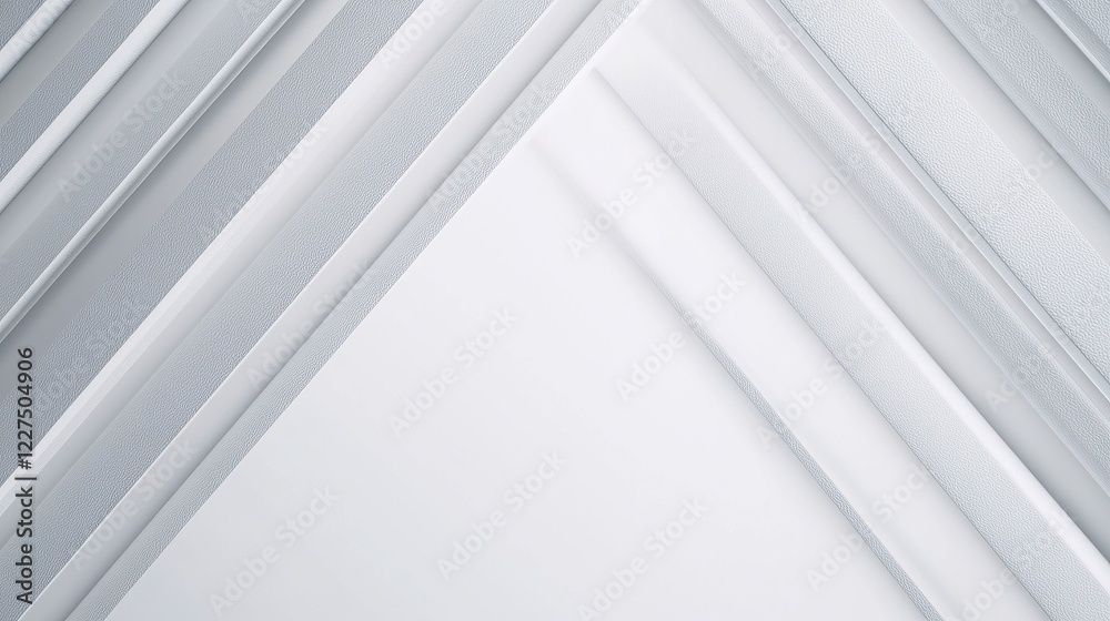 Fototapeta premium Abstract zigzagging diagonal lines stretching with gradual tension