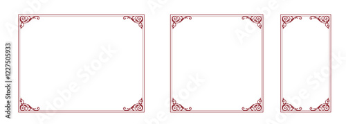Elegant Frame. Design Template. A Collection of Stunning Frames.

