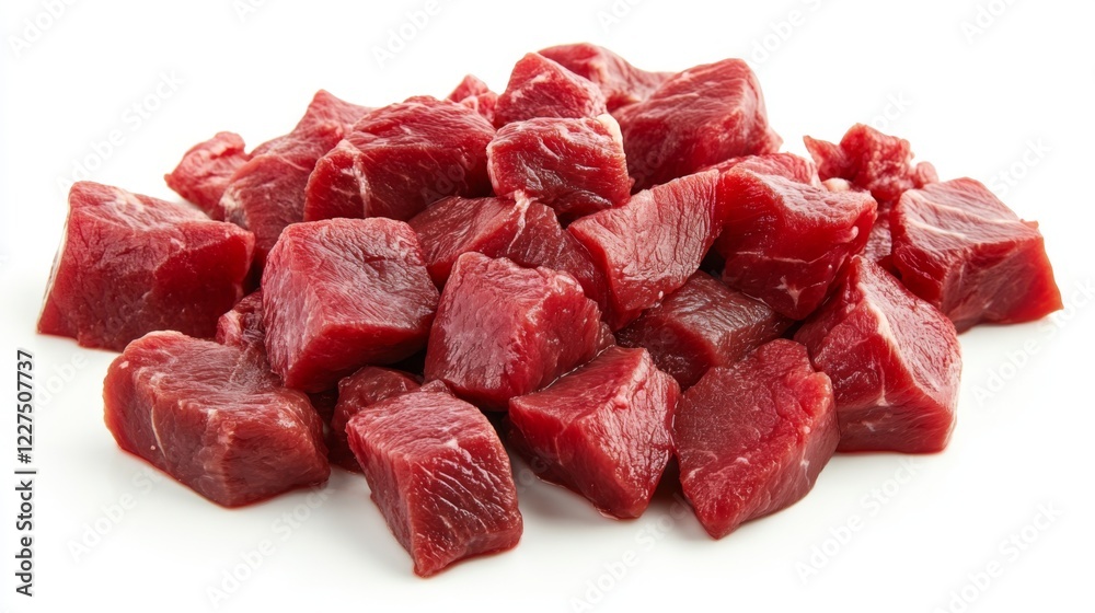 Freshly Cut Beef Cubes - Perfect for Delicious Meals Freshly Cut Beef Cubes - Perfect for Delicious Meals