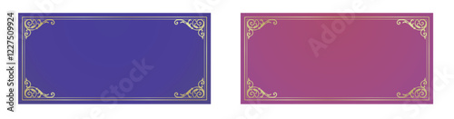 Trendy Frames. Design Template. An Assortment of Gorgeous Borders.
