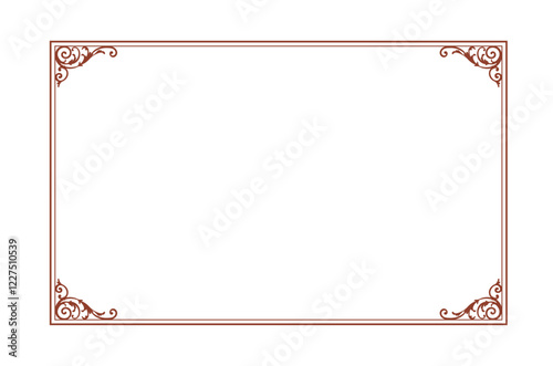 Trendy Frames. Design Template. An Assortment of Gorgeous Borders.
