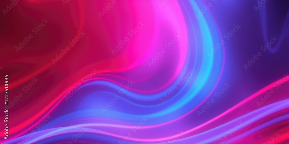 Red and blue light waves blending in a kaleidoscope of colors, vibrant, blending, colorful Red and blue light waves blending in a kaleidoscope of colors, vibrant, blending, colorful