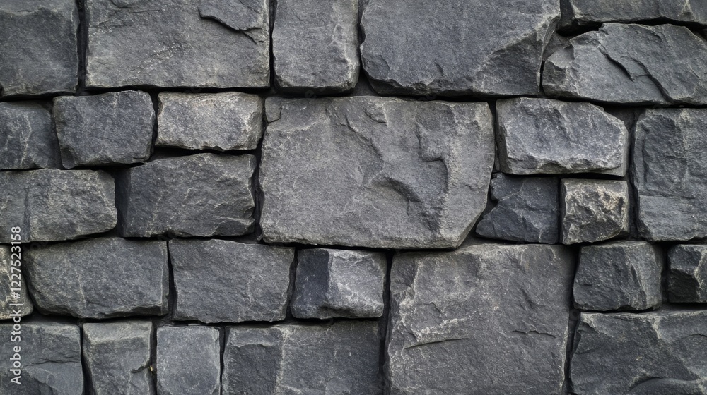 Fototapeta premium Stunning Gray Stone Wall Texture - Timeless Architectural Design