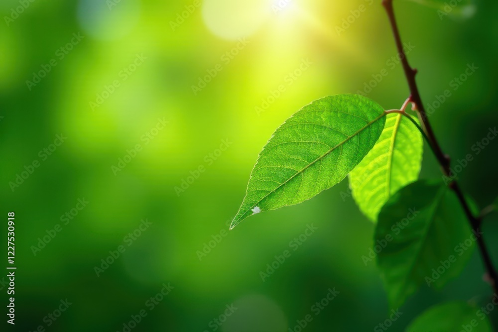 Close-up of verdant leaves, sunlight dappled Green, natural, ecology, sustainable , sustainable, organic Close-up of verdant leaves, sunlight dappled Green, natural, ecology, sustainable , sustainable, organic