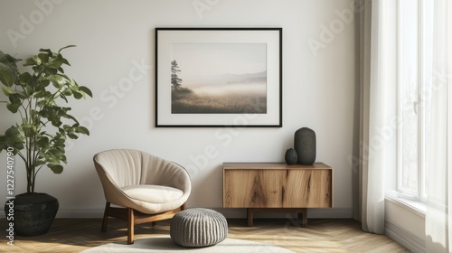 Wallpaper Mural Serene Modern Interior Design with a Touch of Nature Torontodigital.ca