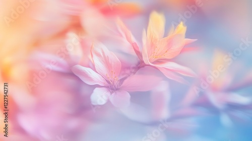 Stunning Pastel Pink Flowers in Springtime
