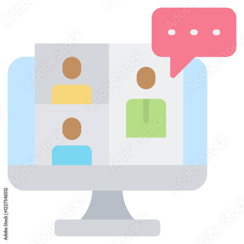Online Meeting Icon