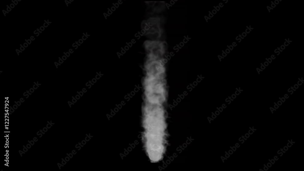 Smoke loop clip Alpha Channel Embedded Smoke loop clip Alpha Channel Embedded