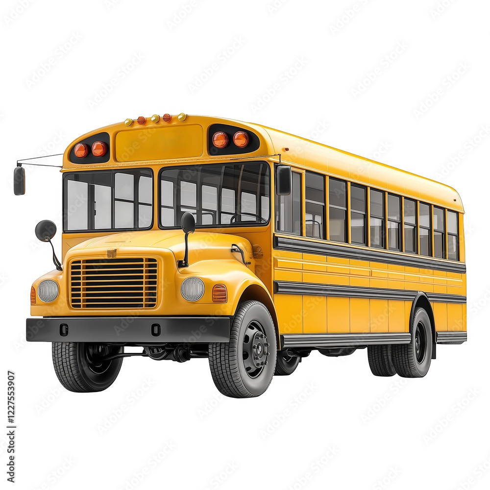 Classic Yellow School Bus for Student Transportation Purpose Classic Yellow School Bus for Student Transportation Purpose
